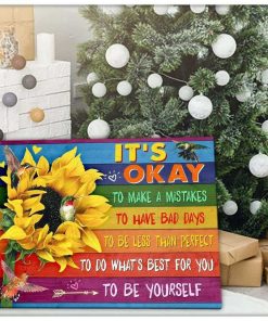 Canvas Gifts It?s Ok Hummingbird Canvas & Poster Canvas Gifts It?s Ok Hummingbird Canvas & Poster