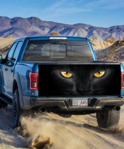 Cat Eyes Tailgate Decal Sticker Wrap Cat Eyes Tailgate Decal Sticker Wrap