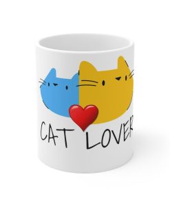 Cat Lover Valentine Mug