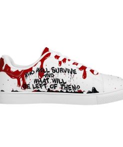 Chainsaw Low top Leather Stan Smith Shoes, Custom Sneaker