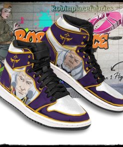 Charles zi Britannia Boot Sneakers Custom Code Geass Anime Shoes Charles zi Britannia Boot Sneakers Custom Code Geass Anime Shoes