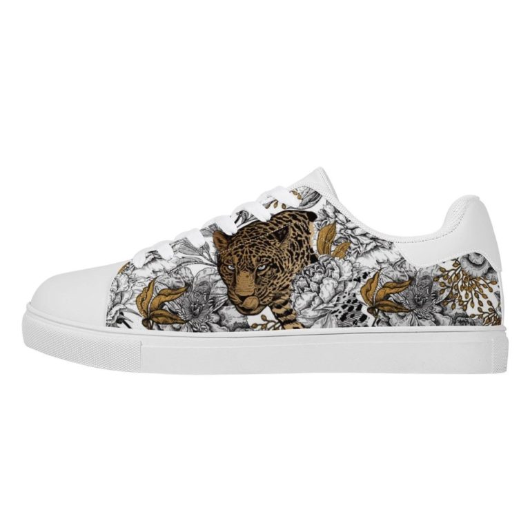 Cheetah Low top Leather Stan Smith Sneaker, Casual Shoes