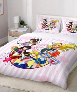 Chibiusa Rini Rabbit Sailor Moon Bedding Custom Anime Bed Set