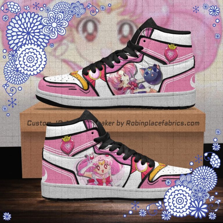 Chibiusa Tsukino Boot Sneakers Unique Custom Anime Sailor Moon Shoes