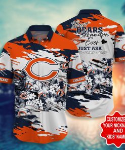 Chicago Bears – Custom Name Hawaiian Aloha Shirt