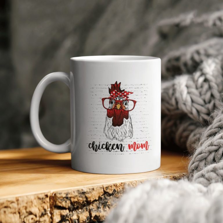 Chicken Mom Ceramic Coffee Mug