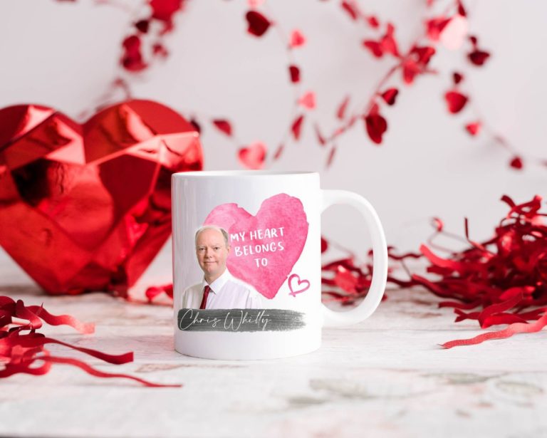 Chris Whitty Appreciation Gift Friend Valentines Couple With Love Ceramic Mug
