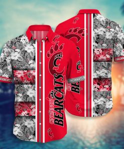 Cincinnati Bearcats Hawaiian Aloha Shirts NCAA