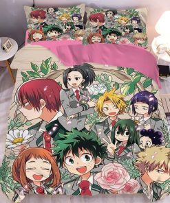 Class 1a My Hero Academia MHA Bedding Custom Anime Bed Set