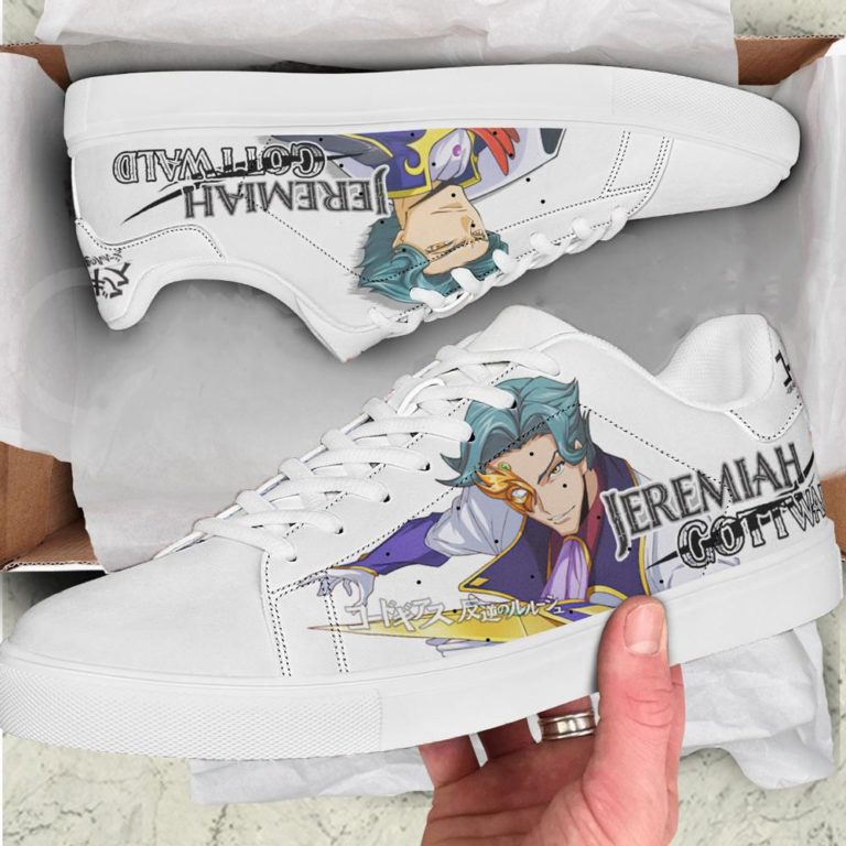 Code Geass Jeremiah Gottwald Low top Leather Stan Smith Sneaker, Casual Shoes