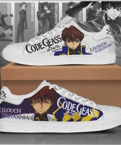 Code Geass Lelouch Low top Leather Stan Smith Shoes, Custom Sneaker