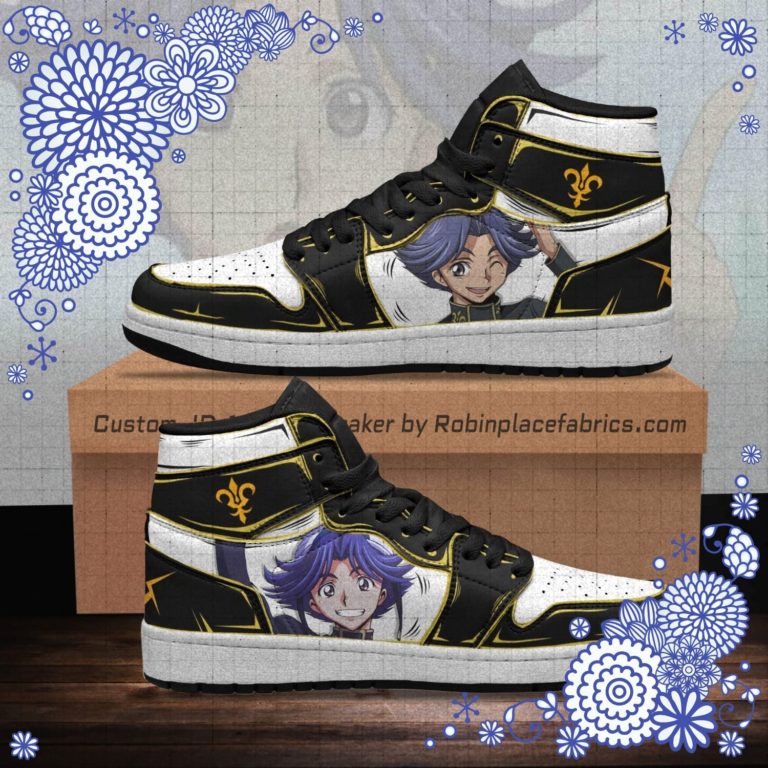 Code Geass Shoes Rivalz Cardemonde Anime Boot Sneakers
