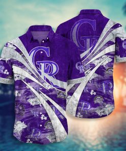 Colorado Rockies Hawaii Shirt Trending