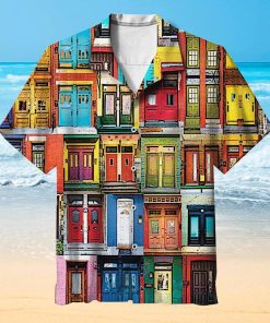 Colorful Montreal Hawaiian Shirt