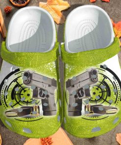 Cool Glock Shoes – Customize Shoes Crocbland Clog For Man Friend- Crocs Shoes
