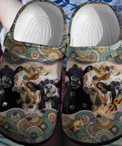 Cows Farmer Crocband Clog Comfortable Classic Clog Water Shoes For Mens And Womens- Crocs Shoes