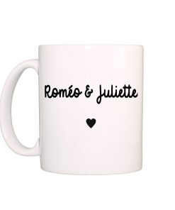 Custom Rom?o And Juliette Couple In Love Ceramic Mug