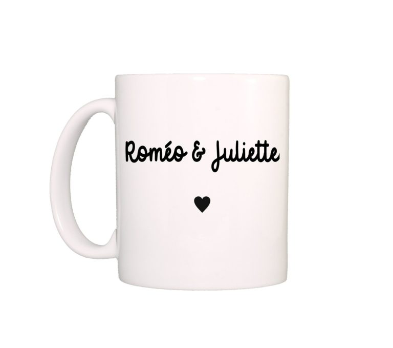 Custom Rom?o And Juliette Couple In Love Ceramic Mug