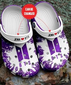 Customized Name Bts Crocs Clog Shoes