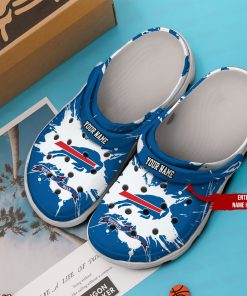 Customized Name Buffalo Bills Nfl Crocs Clog Shoes