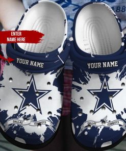 Customized Name Dallas Cowboys Nfl – N5 Crocs Clog Shoes