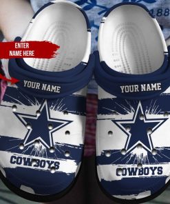 Customized Name Dallas Cowboys Nfl – N6 Crocs Clog Shoes