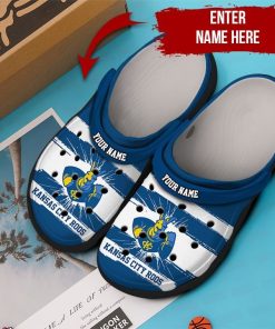 Personalized Kansas City Roos Ncaa Crocs Clog Shoes Personalized Kansas City Roos Ncaa Crocs Clog Shoes