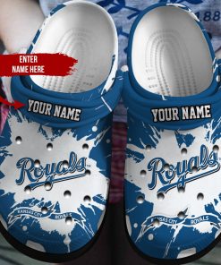 Personalized Kansas City Royals Mlb Crocs Clog Shoes