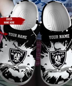 Personalized Las Vegas Raiders Ncaa Crocs Clog Shoes