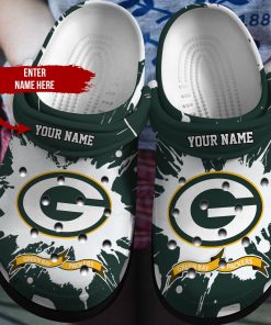 Personalized Packers Nfl Crocs Clog Shoes