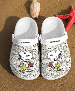 Personalized Snoopy Crocs Clog Shoes
