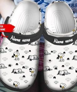 Personalized Snoopy Crocs Shoes
