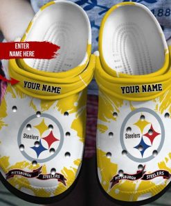 Personalized Pittsburgh Steelers Nfl – N7 Crocs Clog Shoes Personalized Pittsburgh Steelers Nfl – N7 Crocs Clog Shoes