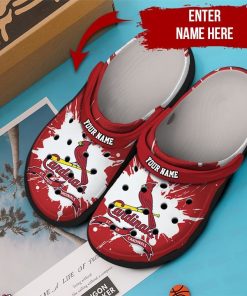 Personalized St Louis Cardinal Mlb Crocs Clog Shoes