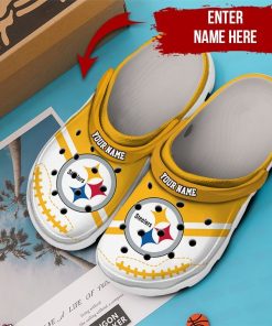 Personalized Steeler Nfl Crocs Clog Shoes