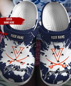 Personalized Virginia Athletics Ncaa Crocs Clog Shoes