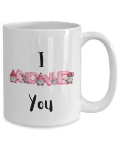 Cute Love I Love You Valentine Ceramic Mug