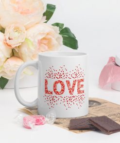 Cute Valentines Heart Mug