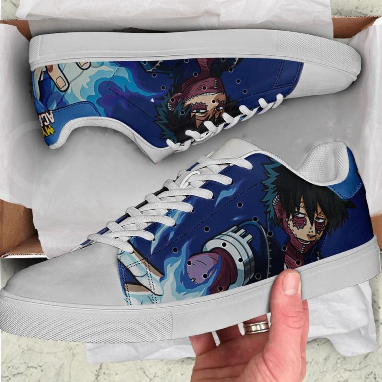 Dabi My Hero Academia Low top Leather Stan Smith Sneaker, Casual Shoes