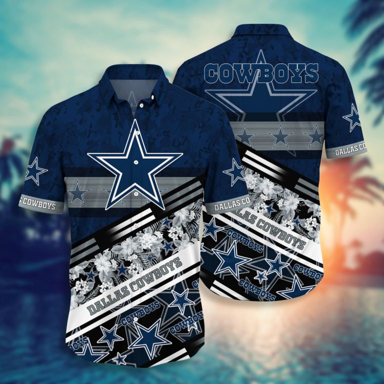 Dallas Cowboys NFL Hawaiian Aloha Shirts NFL - RobinPlaceFabrics