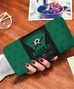 Dallas Stars Custom Name Zippy Long Wallets Dallas Stars Custom Name Zippy Long Wallets