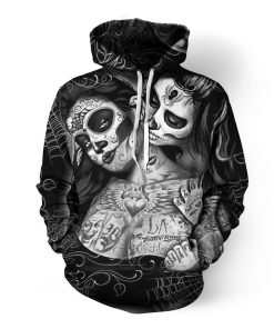 Day Of The Dead Girls 3D Hoodie