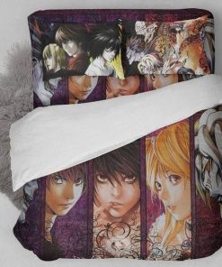 Death Note Bed Set New Version Kira Anime Bedding