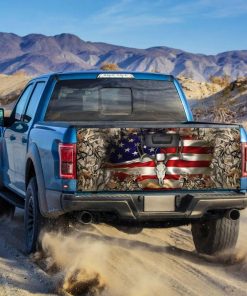 Deer American Truck Tailgate Decal Sticker Wrap Deer American Truck Tailgate Decal Sticker Wrap