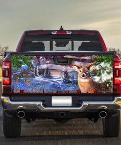 Deer Truck Tailgate Decal Sticker Wrap