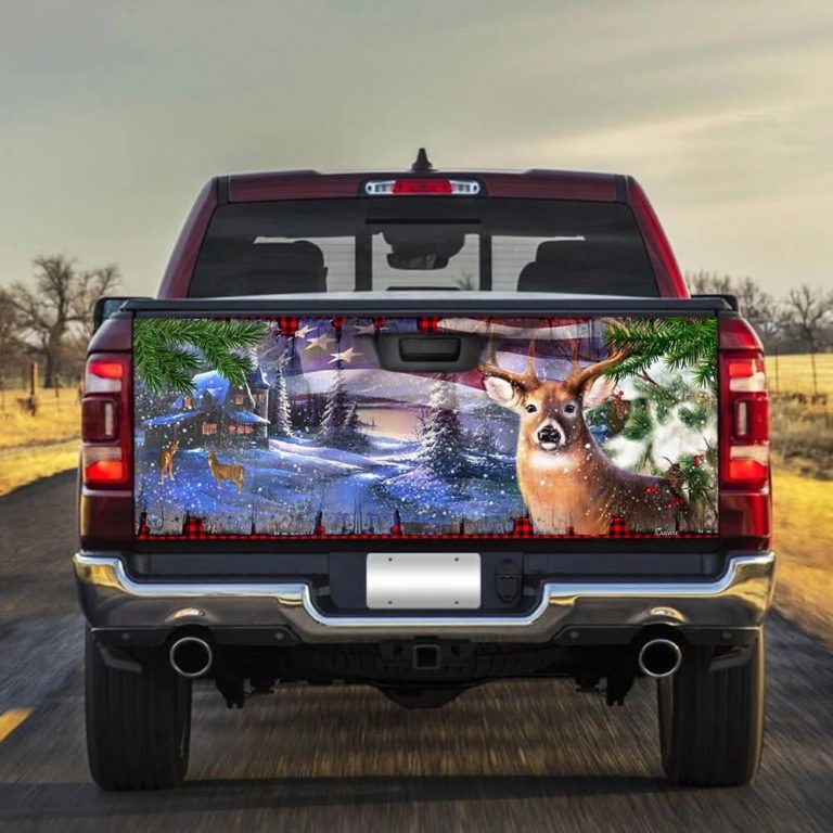 Deer Truck Tailgate Decal Sticker Wrap