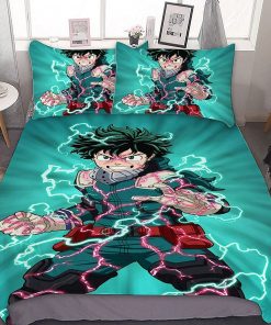 Deku Midoriya Izuku Costume Beta My Hero Academia Bed Set Otaku Bedding Deku Midoriya Izuku Costume Beta My Hero Academia Bed Set Otaku Bedding