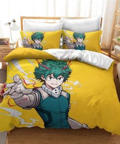 Deku Midoriya Izuku Costume Gamma My Hero Academia Bed Set Custom Anime Bedding Deku Midoriya Izuku Costume Gamma My Hero Academia Bed Set Custom Anime Bedding