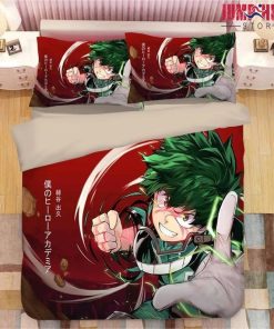 Deku Midoriya Izuku My Hero Academia Bed Set Custom Anime Bedding