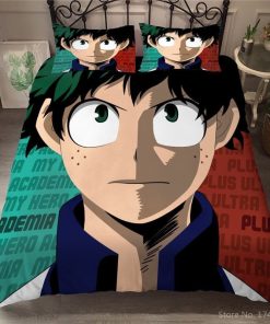Deku Midoriya Izuku My Hero Academia Bed Set Retro Bedding